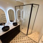 après rénovation salle de bain Méru douche italienne